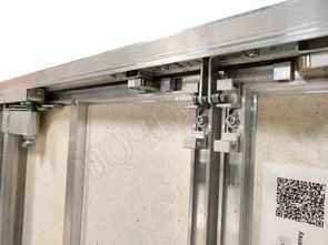 Нажимной Мега Алюм 2.0, 2 створки Нажимной Мега Алюм 2.0, 2 створки