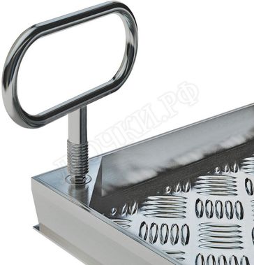 Напольный люк Макс с газовыми амортизаторами, запирание на болтах, 1 створка Напольный люк Макс с газовыми амортизаторами, запирание на болтах, 1 створка