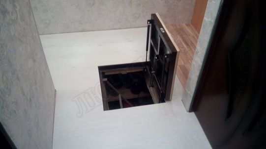 Напольный люк Самоподъемный Невидимка уголок 2 створки Напольный люк Самоподъемный Невидимка уголок 2 створки