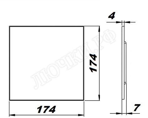 Вытяжной вентилятор airRoxy RMS (MS), красный, 01-173 Вытяжной вентилятор airRoxy RMS (MS), красный, 01-173