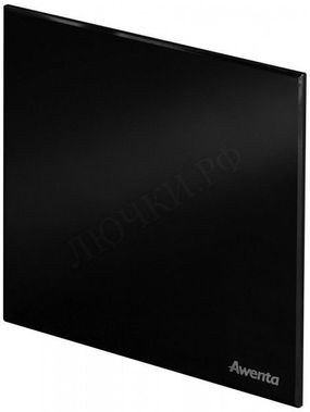 Вытяжной вентилятор Awenta System+, Turbo, 100 KWT100T, Trax, PTCB100P, Чёрный глянцевый, пластик Вытяжной вентилятор Awenta System+, Turbo, 100 KWT100T, Trax, PTCB100P, Чёрный глянцевый, пластик